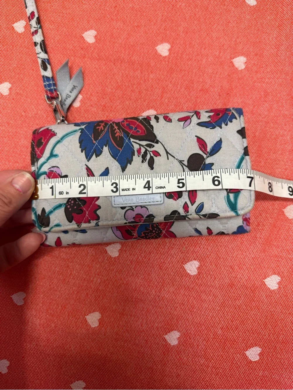 Vera Bradley smartphone wristlet in the 